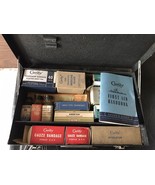 Antique CURITY First Aid Kit Bauer Safeguard FULL w ORIGINAL CONTENTS 19... - $93.88 CAD