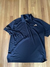 Nike Golf Rabbit Polo Mens Size XL Black Rare 100% Polyester Dri Fit - $24.37