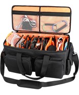 Saviour Dj Cable File Bag, Detachable Padded Bottom And Adjustable, Orange - $77.96