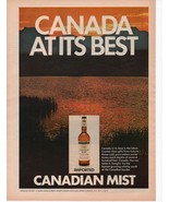 Canadian Mist Full page Print Ad June 1972 Popular Science Magazine  - $3.99