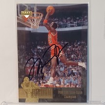 1996 UD  Michael Jordan  Bulls Signed Card Autograph COA - £351.65 GBP