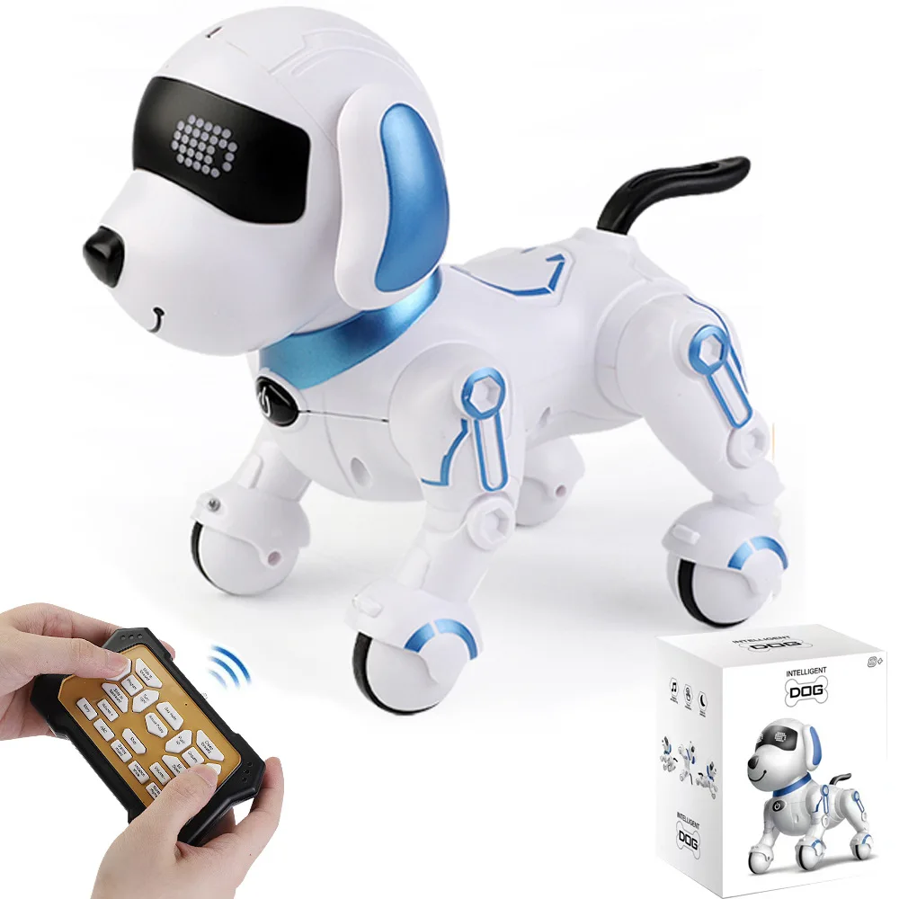 JJRC 878 RC Dog Robot Toy Programmable Smart Remote Control Robot Dog Robotic - £38.69 GBP