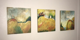 Southern Living At HOME Paintings Tuscan Trio  Janet Weed Beaver 11&quot; x 12&quot; - £19.38 GBP