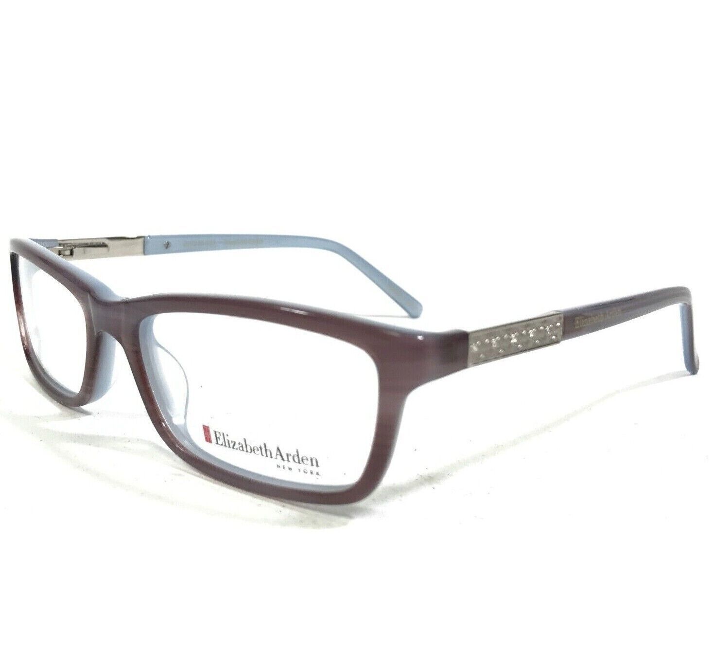 Primary image for Elizabeth Arden EA 1148-2 Eyeglasses Frames Blue Purple Rectangular 54-16-135