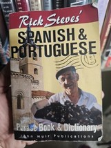 Rick Steves Spanish and Portuguese Phrasebook and Dictionary Rick Steve Pocket  - £7.78 GBP
