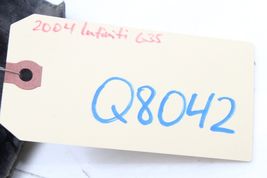 03-06 INFINITI G35 SEDAN FRONT LEFT DRIVER SIDE MUD FLAP SPLASH GUARD Q8042 image 12