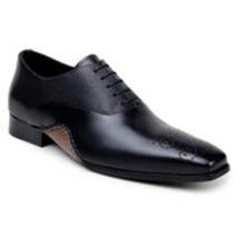 Belvedere Men's Shoes Saggio Opanka Italian Calf Leather Lace Up Black image 7