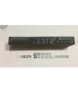 Letterpress Printing Block Basen Steel Works 2 3/4” x 5/16” - $183.23 MXN