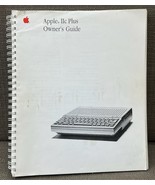 Rare Vintage Apple IIc Plus Owner’s Guide Manual Spiral Bound 1980s - $46.55