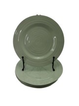 Portmeirion Sophie Conran Celadon Green 11 Inch Porcelain Dinner Plates ... - $39.55