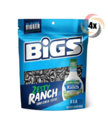 4x Bags Bigs Hidden Valley Zesty Ranch Flavor Sunflower Seed Bags | 5.35oz - $21.54