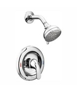 Moen Adler Single-Handle 4-Spray Shower Faucet with Valve in Chrome sing... - €80,93 EUR