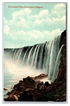 Horseshoe Falls From Below Niagara Falls New York NY 1909 DB Postcard P26 - £2.33 GBP