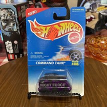 Hot Wheels Command Tank Night Force, Collector No. 486 - $5.00