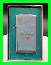 Unfired Vintage 1958 Navy Ship USS Firedrake AE-14 WWII Zippo Lighter & Half Box - $108.89
