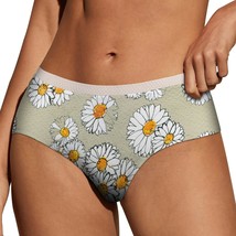 Floral Daisy Panties for Women Lace Briefs Soft Ladies Hipster Underwear - $13.99