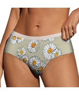 Floral Daisy Panties for Women Lace Briefs Soft Ladies Hipster Underwear - £10.59 GBP+