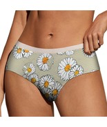 Floral Daisy Panties for Women Lace Briefs Soft Ladies Hipster Underwear - $19.19 CAD