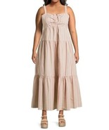 Terra &amp; Sky  Tie Bust Maxi Dress 1X(16-18W) - $26.36 CAD