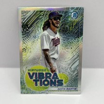 2022 Topps Bowman Baseball Austin Martin Virtuosic Vibrations Insert VV-5 Twins - £1.57 GBP