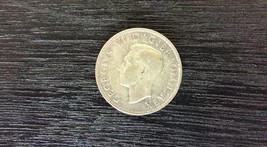 U.K Britania SILVER COIN- 2 Shillings 1946 Rare Collectible Money - $14.00