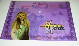 Miley Cyrus Hannah Montana Document Bag Vintage Disney Part Time Pop Sta... - £11.95 GBP