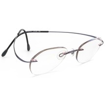 Silhouette Eyeglasses 7395 40 6053 Titan Purple Rimless Frame Austria 48... - $1,876.91 MXN