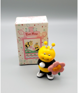 Vintage Avon Bee Mine Bumblebee Valentine Message Figurine In Box VG Con... - £7.55 GBP