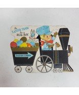 Vintage 1960 Easter Train Greeting Card - $259.89 MXN