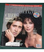 Cher Premiere Magazine Vintage 1988 Nicholas Cage* - £18.77 GBP