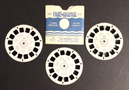 A Day at the Circus Ringling Bros Sawyer&#39;s View-Master Reel Lot 1952 (3 Reels) - £7.98 GBP