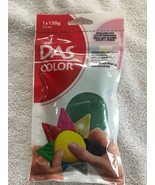 Clay Modeling Air Dry Green 5.3 Oz Resealable Bag DAS 150g NEW - $15.72