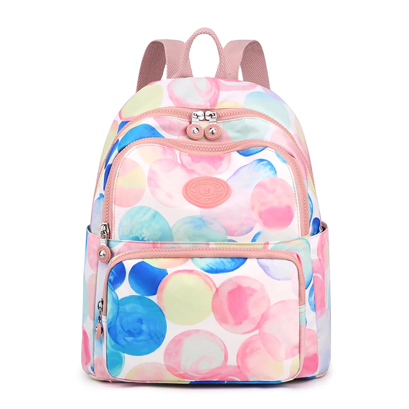 Fashion School Backpack High Quality Nylon  Bags For Women Large Capacity Travel - $120.46