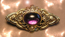 Haunted Pin Ancient Majestic Golden Channels Highest Light Ooak Magick - £7,526.74 GBP