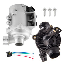 New Electric Engine Water Pump and Thermostat For BMW X3 1 3 5 Series - £100.93 GBP