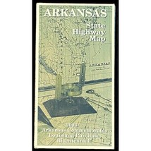Arkansas State Map 2003 Official Highway Ephemera Vacation Trip Travel T... - £6.15 GBP