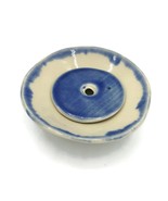 Handmade Ceramic Soap Dish With Drain Tray, Blue Artisan Soap Bar Holder... - £43.14 GBP