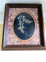 #1 Original Vintage Sharon Wald Scratchboard Etching Framed~Matted/Cork~... - £80.73 GBP