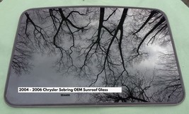 2004 2005 2006 Chrysler Sebring Oem Factory Sunroof Glass Free Shipping! - £184.41 GBP
