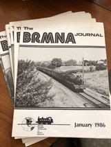 Lot of 10 BRMNA Journal 1986 Complete British Railway Modellers of North... - $8.22