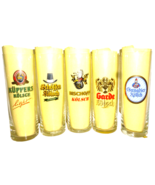 5 Kuppers Schoffen Bischofff Garde Grenadier Kolsch German Beer Glasses - $40.95 CAD