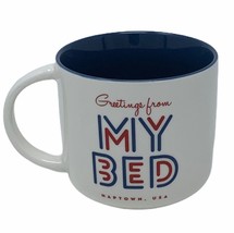 Greetings from My Bed Naptown USA 15 Oz Coffee Mug Stoneware Funny Mugs  - $12.86