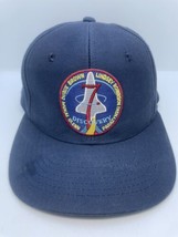 SPACE SHUTTLE DISCOVERY STS-95 blue adjustable cap / hat - John Glenn, D... - $12.70