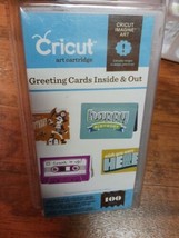 Cricut Imagine Cartridge - GREETING CARDS INSIDE &amp; OUT 2001290,  New Bro... - $9.89