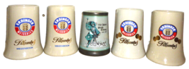 5 Erdinger Weissbrau Pikantes Weizenbock &amp; 750 Years City German Beer St... - $49.95