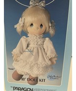 PRECIOUS MOMENT&#39;S 18&quot; DOLL KIT 4000 PARAGON NEEDLE CRAFT 1985 1ST EDITION - €9,75 EUR