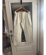 Calvin Klein Super Sandwash Twill Pants Men&#39;s 36x30 Beige Flat Front Kha... - €11,04 EUR