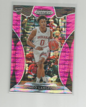 Romeo Langford (Indiana) 2019-20 Panini Prizm Draft Pink Pulsar Rookie #80 - £3.88 GBP