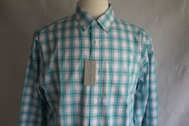 Daniel Cremieux Men&#39;s Long Sleeve Cotton Button Down Shirt Size L New - £19.73 GBP