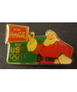 Drink Coca-Cola Santa with Glass of Coke USA 1932The Olympics and Santa - £4.35 GBP
